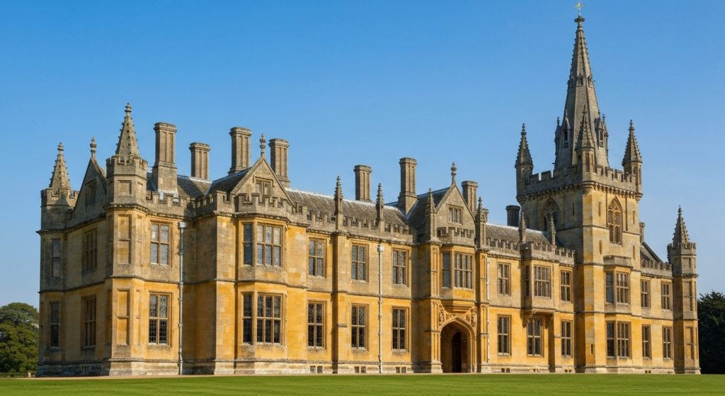 Burghley House Facade