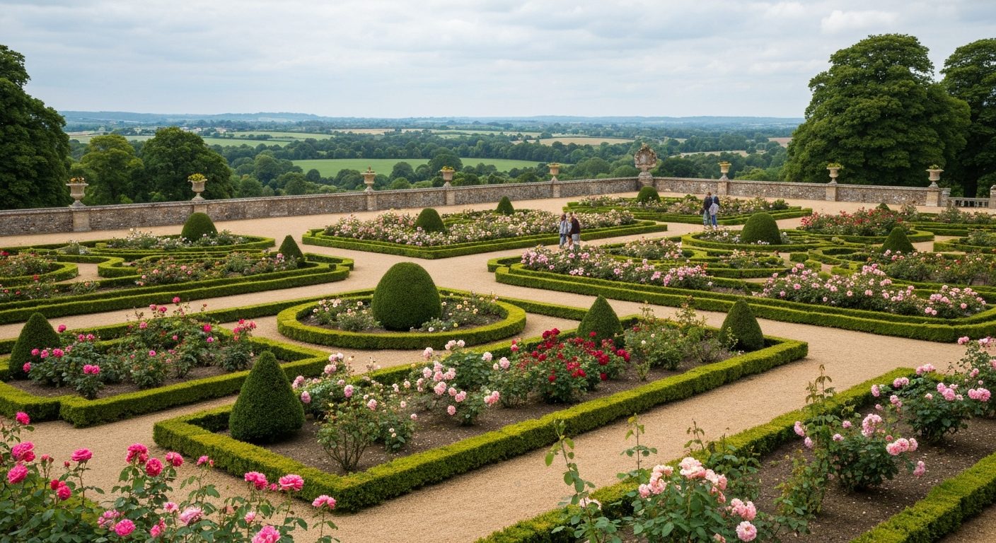 Rockingham Castle Gardens