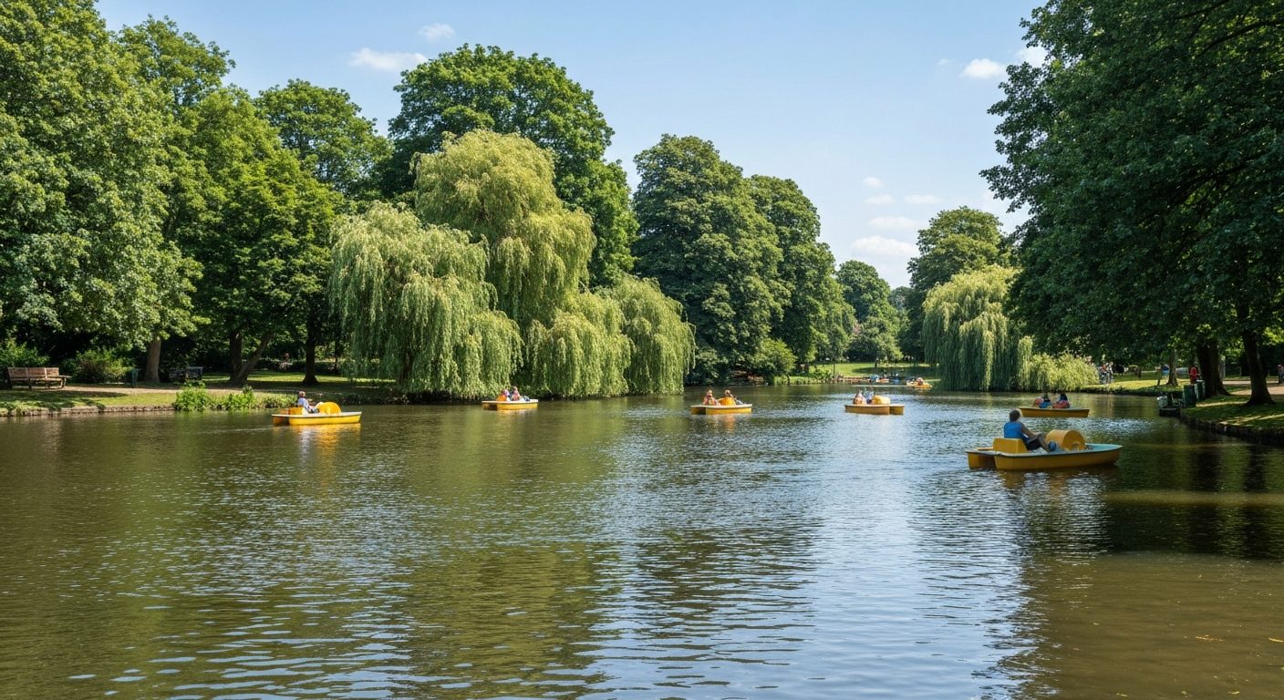 Wicksteed Park Lake